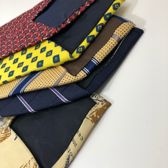 5pcs vintage neckties, Valentino - Picture 4 of 5